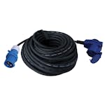 Anslutningskabel Smart Living CEE-hane till Schuko-hona Vinklad 25 m