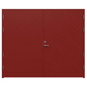 Garageport Leksandsdörren Djura Classic