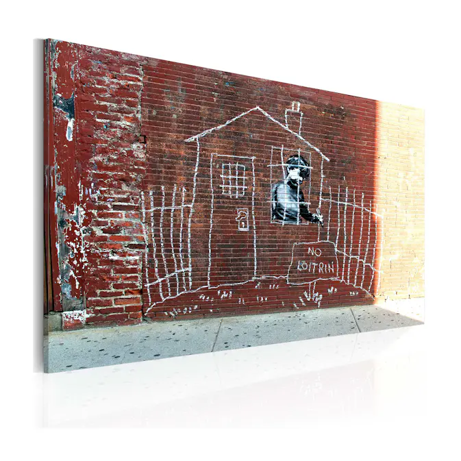 Tavla Arkiio Grounded Banksy 60x40