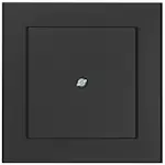 Strömbrytare Malmbergs Optima Blindplatta Skruvlös