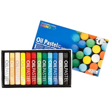 Oljepastell Creativ Company Mungyo Mixade Färger 7 cm Tjocklek 11 mm 1 Förp