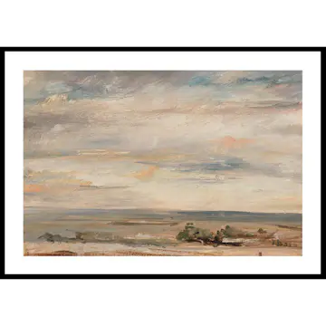 Poster Gallerix Cloud Study Early Morning By John Constable