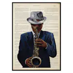 Poster Gallerix Saxophone