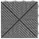 Golvplatta Bergo Unique Graphite Grey Golvtrall i Plast