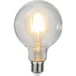 LED-lampa Star Trading Clear E27 G95