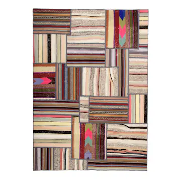 Persisk Patchworkmatta Arkiio Shiraz/Azerbajdzjan 145x203