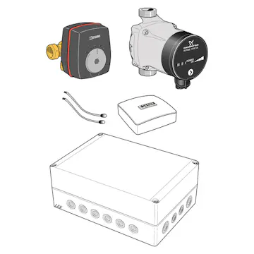 Shuntgrupp Nibe ECS 41