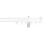 Gardinskena Set Kirsch Flexi-skena 160cm för Gardinupphängning