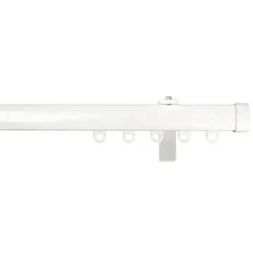 Gardinskena Set Kirsch Flexi-skena 160cm för Gardinupphängning