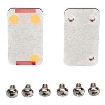 Adapter Leijma Stabil i Metall för Skruvfri Montering 2-pack