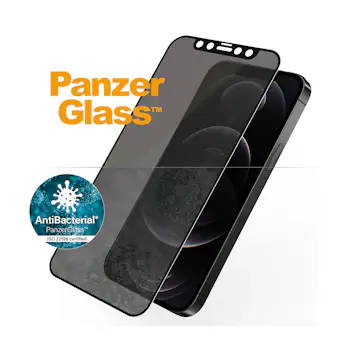 Skärmskydd Panzerglass Apple iPhone 12/12 Pro Case Friendly Privacy AB Black