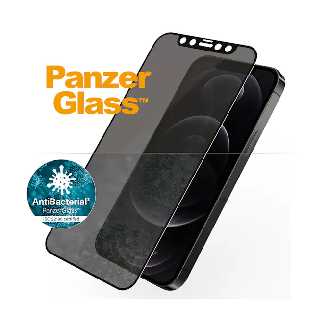 Skärmskydd Panzerglass Apple iPhone 12/12 Pro Case Friendly Privacy AB Black