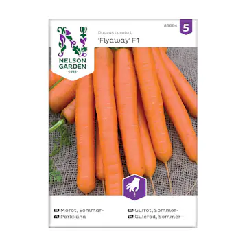 Frö Sommarmorot Nelson Garden Flyaway F1