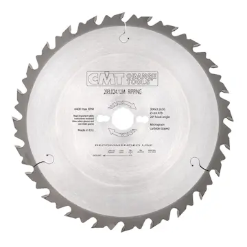 Klyvsågklinga CMT Orange Tools WB