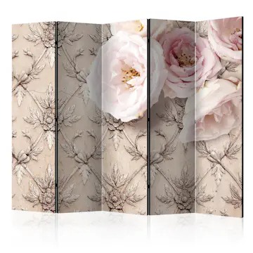 Rumsavdelare Skärmvägg Arkiio Romantic Beige II 225x172 cm