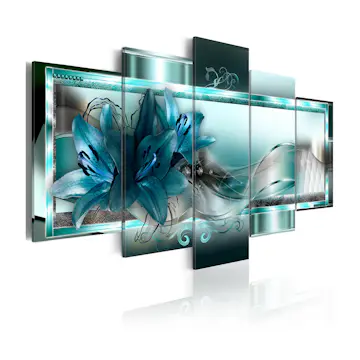 Tavla Arkiio Sky Blue Lilies