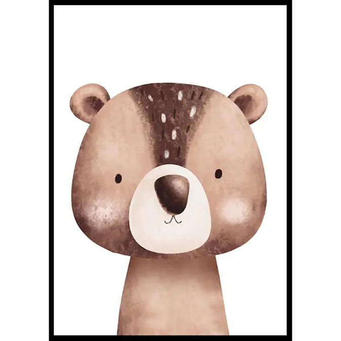 Poster Gallerix Bear Portrait