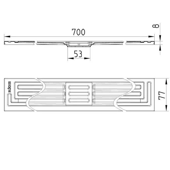 Golvbrunn Blücher Art Deco