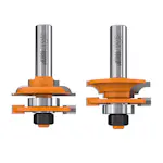Frässet CMT Orange Tools Profil/Kontraprofil 2 delar HM Ø44,4 K12C