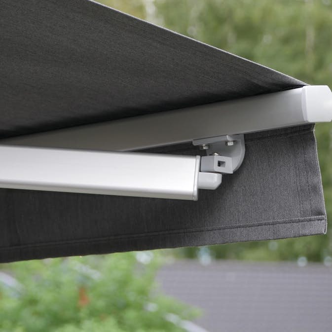 Teleskopstag Solskydd