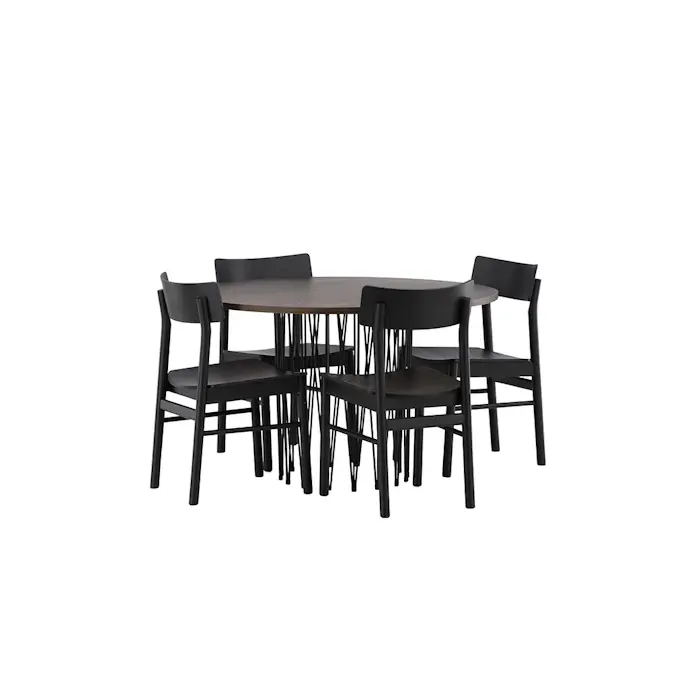 Matgrupp furniture/fashion Stone med 4 Montros Stolar