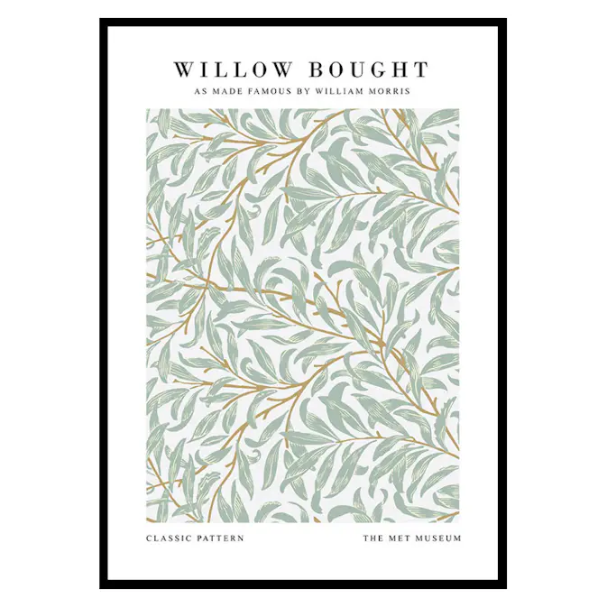 Poster Gallerix William Morris Willow Bought