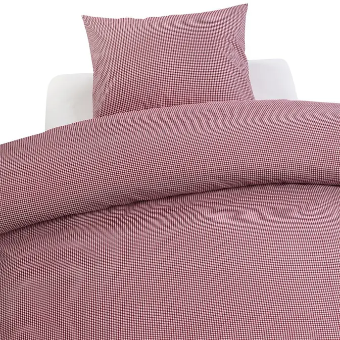 Påslakanset Borganäs of Sweden Gingham Check Barnvagn Enkelsäng