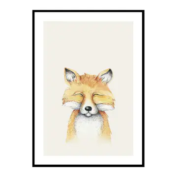 Poster Gallerix Peekaboo Fox