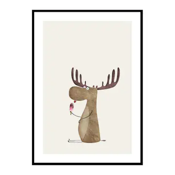 Poster Gallerix Ice Cream Moose