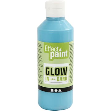 Självlysande Färg Creativ Company Glow In The Dark Fluorescerande 250 ml/1 Flaska