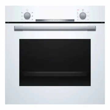 Inbyggnadsugn Bosch Serie 2 HBA530BW0S Vit med Varmluft