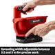 Universalspridare Einhell GE-US 18 Li-Solo utan Batteri