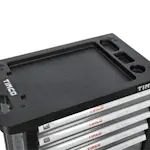 Verktygsvagn Timco 6 ltk 220-delad med Verktyg Grå