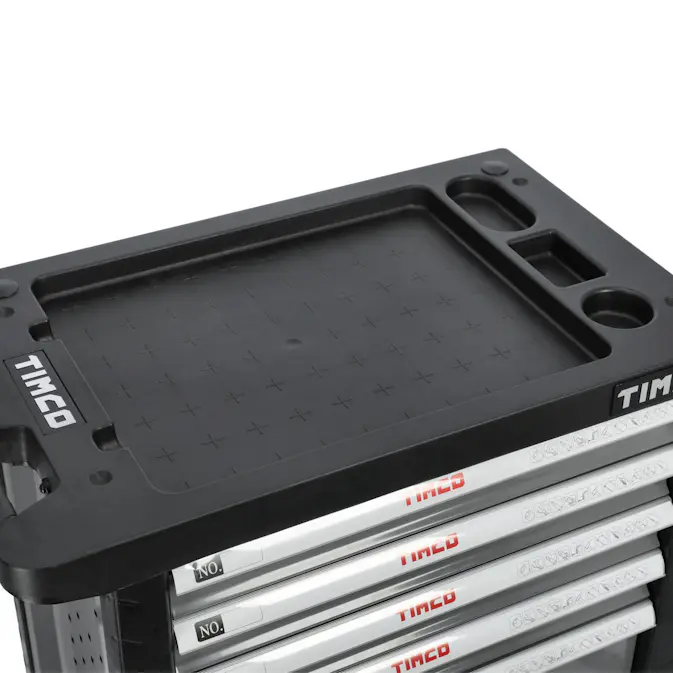 Verktygsvagn Timco 6 ltk 220-delad med Verktyg Grå