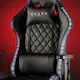 Gamingstol Kuura RGB Svart Justerbar med Inbyggda RGB-Lampor