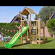 Lektorn Jungle Gym Mansion 2.1 Grön Rutschkana