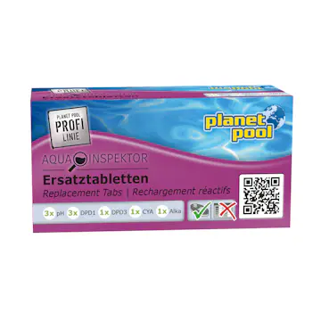 Testtabletter Planet Pool Poolkemi för Spabad