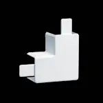 L-Vinkel till Matarkanal Hager LF/LFH 40 x 40 mm PVC Halogenfri Vit RAL 9016