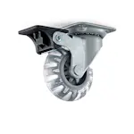 Möbelhjul Habo 4005 med Broms 50 mm