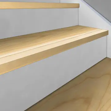 Trappnos Kährs Massiv 60x35 mm Original 15 mm Woodloc Ask Lack