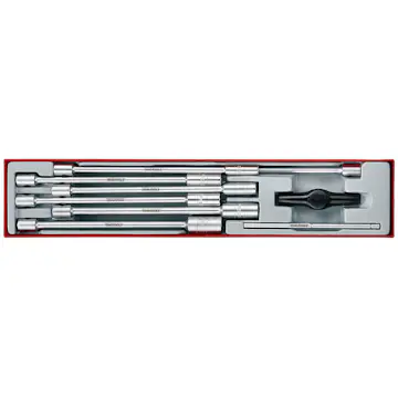 Hylssats 9 delars med 3/8 fäste och T-handtag Teng Tools TTXTB09