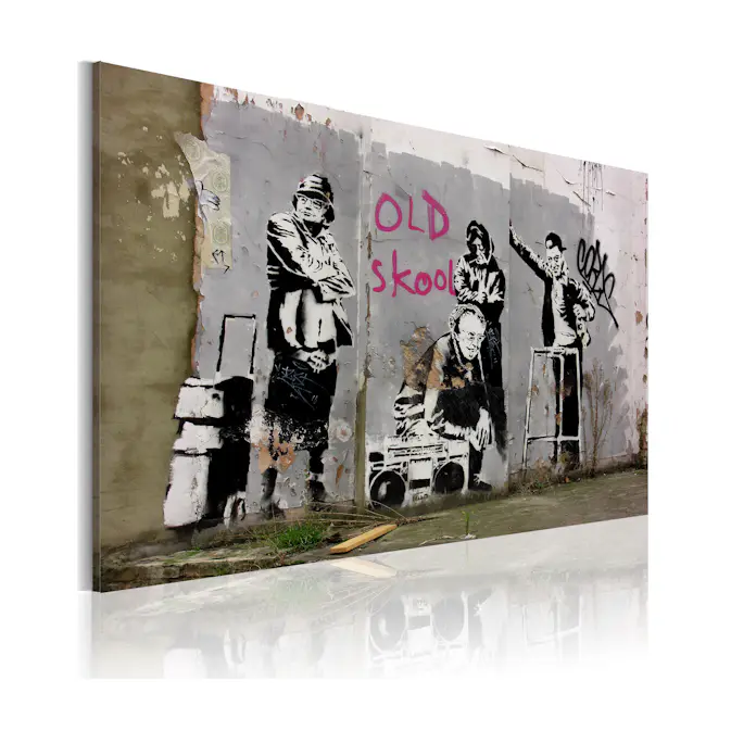 Tavla Arkiio Old School Banksy 60x40