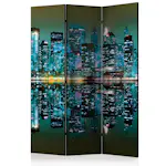 Rumsavdelare Skärmvägg Arkiio Gold Reflections NYC 135x172 cm