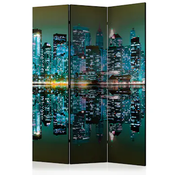 Rumsavdelare Skärmvägg Arkiio Gold Reflections NYC 135x172 cm