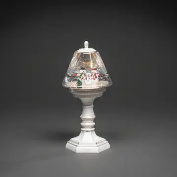 Lykta Julfigur Gnosjö Konstsmide Vattenfylld Lampa med Snögubbe
