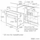 Inbyggnadsugn Siemens HB013FBB0 iQ100