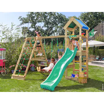 Klätterställning Jungle Gym Patio 2 Gungor & Rutschkana