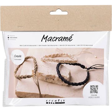 DIY-kit Creativ Company Makramé Armband