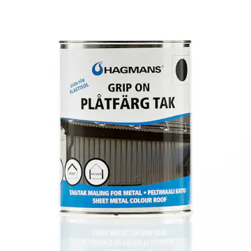 Plåtfärg Hagmans Grip On Vit