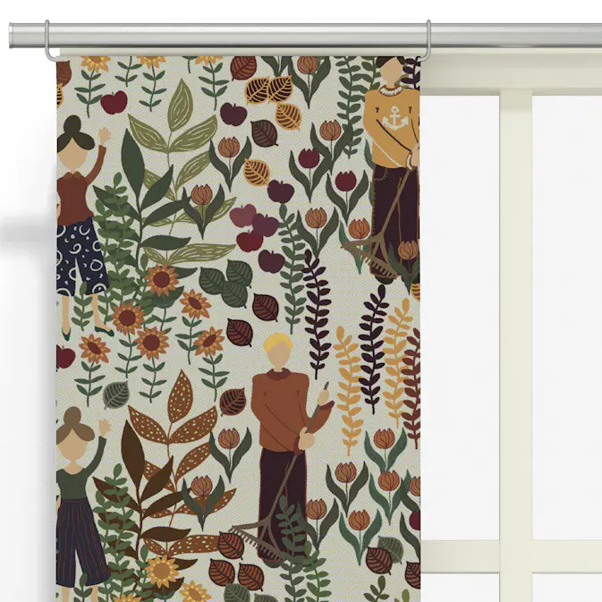 Panel Arvidssons Textil Trädgård 2-pack